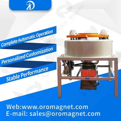 Materiale non metallico Magnetic Separator Machine / Magnetic Separation Risparmio energetico per la lavorazione minerale a secco